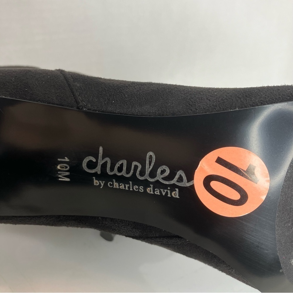 Charles David 3inch heel black boot - Picture 5 of 7